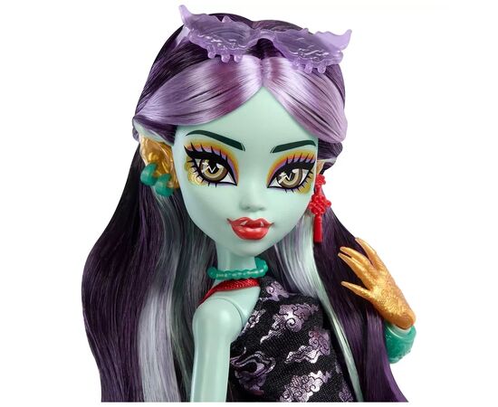 Кукла Monster High Монстро-классика Джинифайер (HYV58), изображение 3 Кукла Monster High Монстро-классика Джинифайер (HYV58), изображение 3