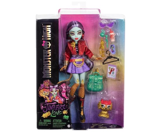 Кукла Monster High Монстро-классика Джинифайер (HYV58), изображение 5 Кукла Monster High Монстро-классика Джинифайер (HYV58), изображение 5