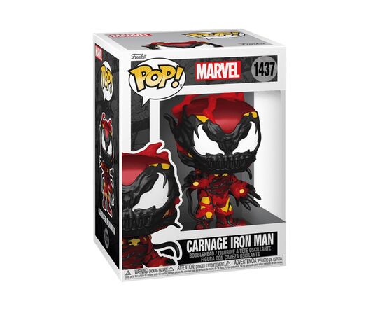 Фигурка Funko Pop серии Карнаж - Железный Человек (82646), изображение 3 Фигурка Funko Pop серии Карнаж - Железный Человек (82646), изображение 3