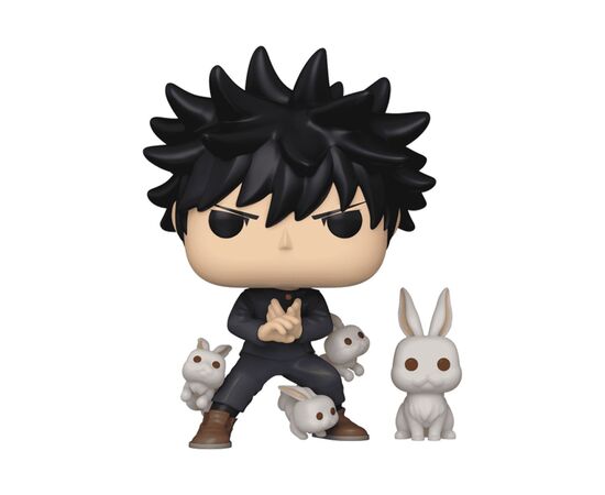 Фигурка Funko Pop серии Магическая битва - Мегуми с кроликами (85323), изображение 2 Фигурка Funko Pop серии Магическая битва - Мегуми с кроликами (85323), изображение 2