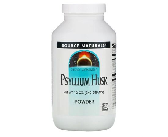 Травы Source Naturals Порошок из шелухи семян подорожника, Psyllium Husk Powder, (SNS-00779)