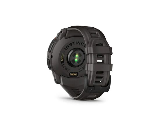 Смарт-часы Garmin Instinct 3, 50mm, Solar, Black Bezel with Charcoal Band, GPS смарт-годинник (010-02935-00), изображение 5 Смарт-часы Garmin Instinct 3, 50mm, Solar, Black Bezel with Charcoal Band, GPS смарт-годинник (010-02935-00), изображение 5