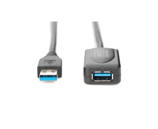 Дата кабель USB 3.0 AM/AF 5.0m Active Cable Digitus (DA-73104), изображение 4 Дата кабель USB 3.0 AM/AF 5.0m Active Cable Digitus (DA-73104), изображение 4