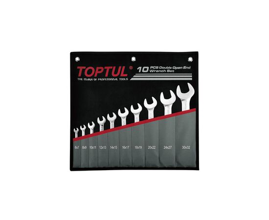 Ключ Toptul рожковый 6-32 мм 10 шт. (GPCJ1001)