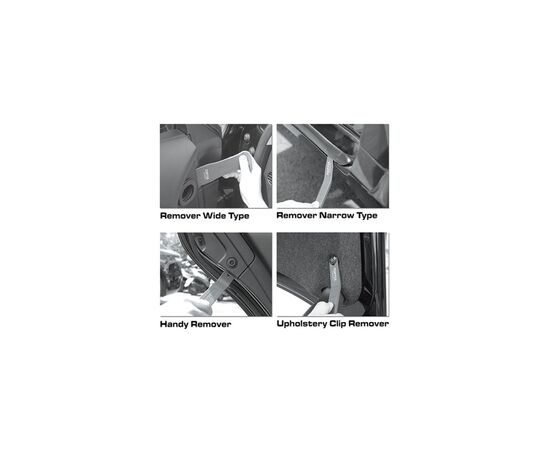 Набор инструментов Toptul панелей салона 5 шт. (JGAS0501), изображение 2 Набор инструментов Toptul панелей салона 5 шт. (JGAS0501), изображение 2