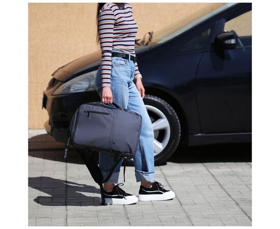 Рюкзак туристический NikiBo Journey 20-30л сірий (30012505-07), изображение 8