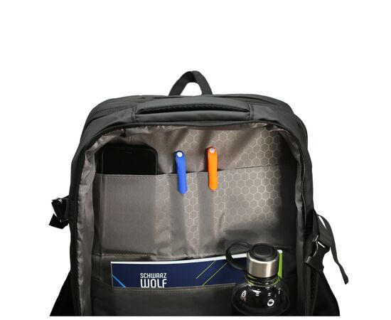 Рюкзак туристический NikiBo Journey 20-30л чорний (30012505-01), изображение 6