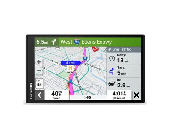 Персональный навигатор Garmin DriveSmart 76 MT-S GPS (010-02470-10), изображение 6 Персональный навигатор Garmin DriveSmart 76 MT-S GPS (010-02470-10), изображение 6