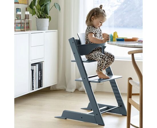 Стульчик для кормления Stokke Tripp Trapp, Fjord Blue (серо-синий) (100138), изображение 3 Стульчик для кормления Stokke Tripp Trapp, Fjord Blue (серо-синий) (100138), изображение 3