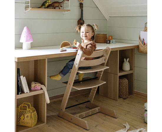 Стульчик для кормления Stokke Tripp Trapp, Natural (натуральный) (100101), изображение 4 Стульчик для кормления Stokke Tripp Trapp, Natural (натуральный) (100101), изображение 4