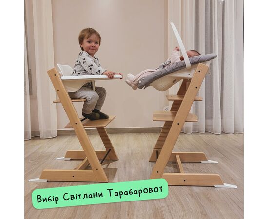 Стульчик для кормления Stokke Tripp Trapp, Serene Pink (светло-розовый) (100134), изображение 4 Стульчик для кормления Stokke Tripp Trapp, Serene Pink (светло-розовый) (100134), изображение 4