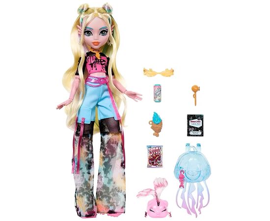 Кукла Monster High Монстро-классика новое поколение Лагуна Блю (HXH75), изображение 2 Кукла Monster High Монстро-классика новое поколение Лагуна Блю (HXH75), изображение 2