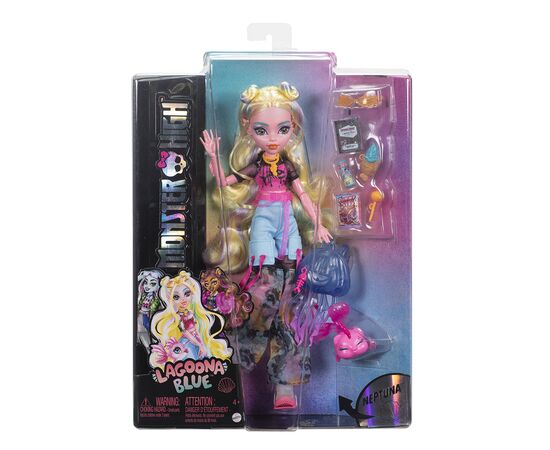 Кукла Monster High Монстро-классика новое поколение Лагуна Блю (HXH75), изображение 6 Кукла Monster High Монстро-классика новое поколение Лагуна Блю (HXH75), изображение 6