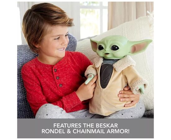 Мягкая игрушка Star Wars Грогу Версия 4.0 28 см (HPG49), изображение 6 Мягкая игрушка Star Wars Грогу Версия 4.0 28 см (HPG49), изображение 6