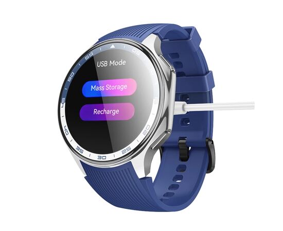 Смарт-часы HOCO Y24 AMOLED Smart sports watch (call version) Silver (6942007641012), изображение 2 Смарт-часы HOCO Y24 AMOLED Smart sports watch (call version) Silver (6942007641012), изображение 2