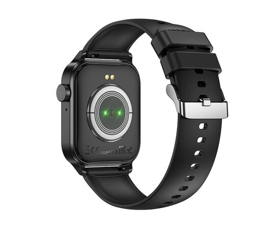 Смарт-годинник HOCO Y26 Smart sports watch (call version) Black (6942007645416), зображення 3 Смарт-годинник HOCO Y26 Smart sports watch (call version) Black (6942007645416), зображення 3