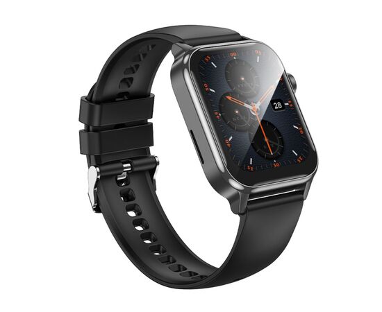 Смарт-годинник HOCO Y26 Smart sports watch (call version) Black (6942007645416)