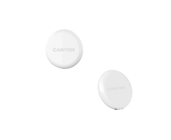 Пошукова система Canyon OnTag 1 Anti-Lost Smart Tracker iOS White (CNE-PT01SW), зображення 2 Пошукова система Canyon OnTag 1 Anti-Lost Smart Tracker iOS White (CNE-PT01SW), зображення 2