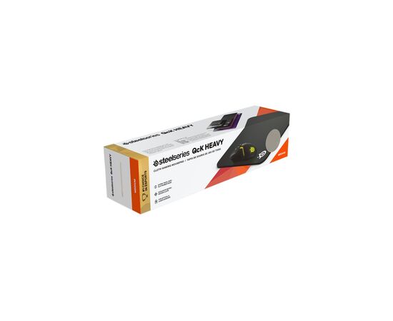 Коврик для мышки SteelSeries QcK Heavy Medium Black (63836), изображение 3 Коврик для мышки SteelSeries QcK Heavy Medium Black (63836), изображение 3