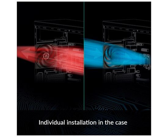 Кулер для корпуса Arctic F12 PWM, 5 pcs (ACFAN00145A), изображение 8