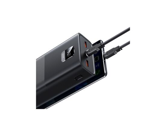 Батарея универсальная Usams PB68 30000mAh PD/3.0/65W, QC/3.0, Black (ATXLOGTC01), изображение 3 Батарея универсальная Usams PB68 30000mAh PD/3.0/65W, QC/3.0, Black (ATXLOGTC01), изображение 3