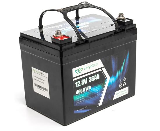 Батарея LiFePo4 Longttech 12.8V - 36Ah (LAR1236-LT40-R32), изображение 2 Батарея LiFePo4 Longttech 12.8V - 36Ah (LAR1236-LT40-R32), изображение 2