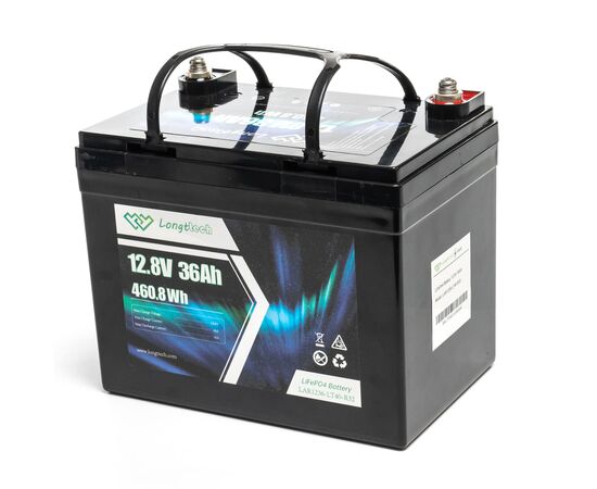 Батарея LiFePo4 Longttech 12.8V - 36Ah (LAR1236-LT40-R32), изображение 5 Батарея LiFePo4 Longttech 12.8V - 36Ah (LAR1236-LT40-R32), изображение 5