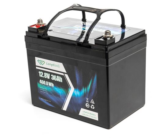 Батарея LiFePo4 Longttech 12.8V - 36Ah (LAR1236-LT40-R32), изображение 6 Батарея LiFePo4 Longttech 12.8V - 36Ah (LAR1236-LT40-R32), изображение 6