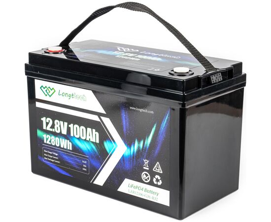 Батарея LiFePo4 Longttech 12.8V - 100Ah (LAR12100-G31-R32), изображение 3 Батарея LiFePo4 Longttech 12.8V - 100Ah (LAR12100-G31-R32), изображение 3