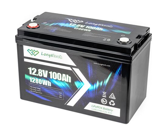 Батарея LiFePo4 Longttech 12.8V - 100Ah (LAR12100-G31-R32), изображение 7 Батарея LiFePo4 Longttech 12.8V - 100Ah (LAR12100-G31-R32), изображение 7
