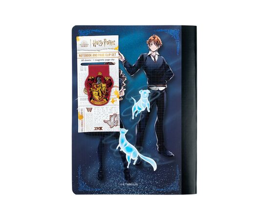 Блокнот Kite с магнитной закладкой Harry Potter А5, 60 листов, клетка (HP25-192), изображение 4 Блокнот Kite с магнитной закладкой Harry Potter А5, 60 листов, клетка (HP25-192), изображение 4