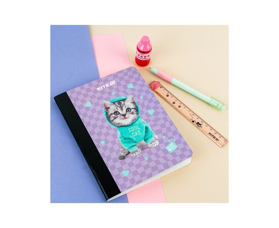 Блокнот Kite с магнитной закладкой Studio Pets А5, 60 листов, клетка (SP25-192), изображение 5 Блокнот Kite с магнитной закладкой Studio Pets А5, 60 листов, клетка (SP25-192), изображение 5