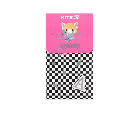 Блокнот Kite на магніті Aggretsuko 60 аркушів, клітинка (AR24-092)