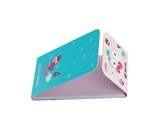 Блокнот Kite на магните Hello Kitty 60 листов, клетка (HK24-092-1), изображение 2 Блокнот Kite на магните Hello Kitty 60 листов, клетка (HK24-092-1), изображение 2