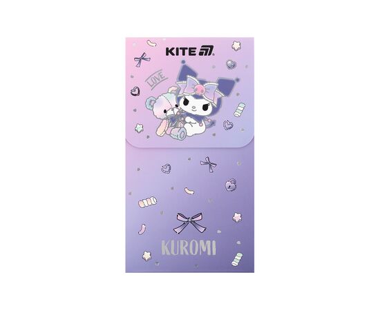 Блокнот Kite на магніті Kuromi 60 аркушів, клітинка (HK24-092-2)