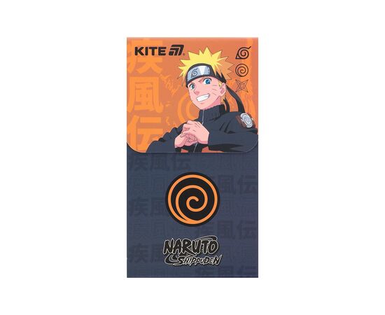 Блокнот Kite на магните Naruto 60 листов, клетка (NR24-092)