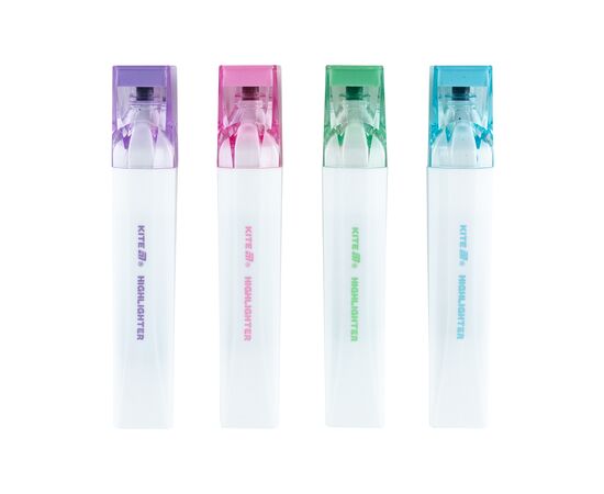Набор маркеров Kite Highlighter Creative Pastel Colors, набор из 4-х цветов (K24-1145-4), изображение 2 Набор маркеров Kite Highlighter Creative Pastel Colors, набор из 4-х цветов (K24-1145-4), изображение 2