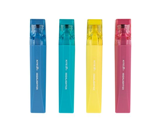 Набор маркеров Kite Highlighter Creative Trendy Colors, набор из 4-х цветов (K24-1144-4), изображение 2 Набор маркеров Kite Highlighter Creative Trendy Colors, набор из 4-х цветов (K24-1144-4), изображение 2