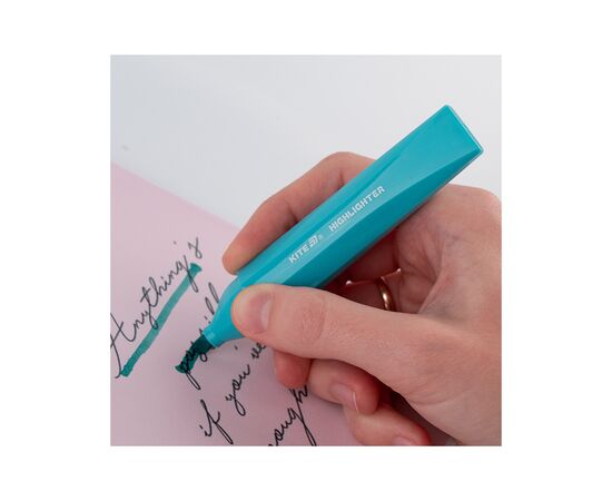 Набор маркеров Kite Highlighter Creative Trendy Colors, набор из 4-х цветов (K24-1144-4), изображение 5 Набор маркеров Kite Highlighter Creative Trendy Colors, набор из 4-х цветов (K24-1144-4), изображение 5