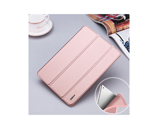 Чохол до планшета BeCover Tri Fold Soft TPU Silicone Apple iPad 10.2 2019/2020/2021 Rose Gold (706886), зображення 6 Чохол до планшета BeCover Tri Fold Soft TPU Silicone Apple iPad 10.2 2019/2020/2021 Rose Gold (706886), зображення 6