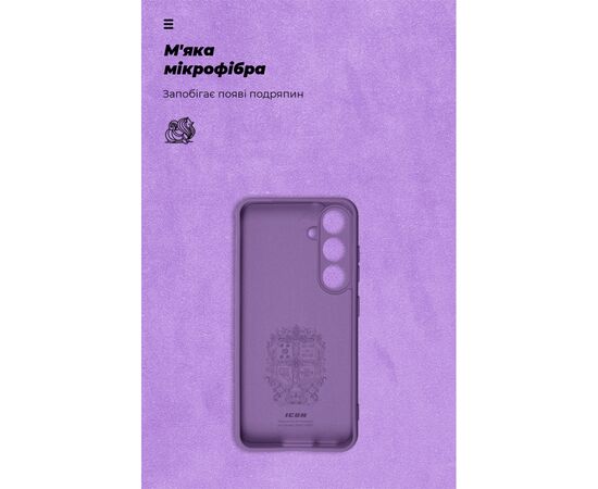 Чохол до мобільного телефона Armorstandart ICON Samsung S24 FE Camera cover Violet (ARM86384), зображення 4