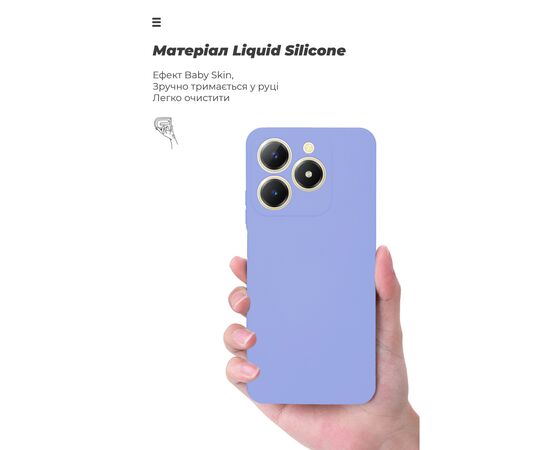 Чехол для мобильного телефона Armorstandart ICON Realme C61 4G Camera cover Lavender (ARM80558), изображение 7