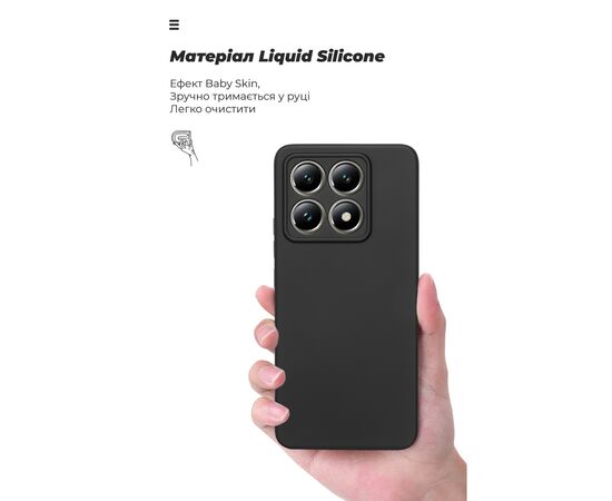 Чехол для мобильного телефона Armorstandart ICON Xiaomi 14T Camera cover Black (ARM85084), изображение 7