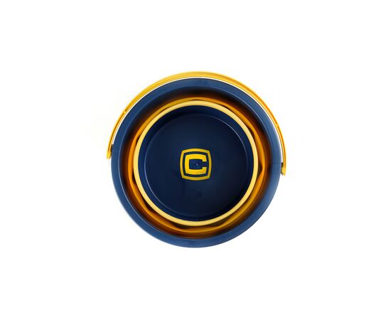 Ведро складное СИЛА силіконове 4,6 л orange-black (961001), изображение 5 Ведро складное СИЛА силіконове 4,6 л orange-black (961001), изображение 5