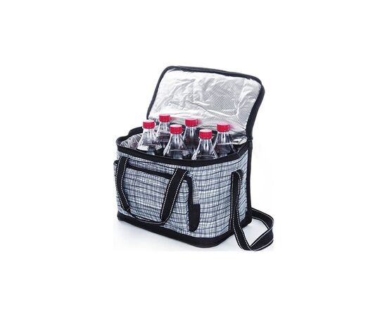 Термосумка СИЛА 15 л чорно-біла (32х20х24 см) (960604), изображение 8 Термосумка СИЛА 15 л чорно-біла (32х20х24 см) (960604), изображение 8