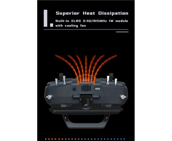 Пульт управления для дрона Jumper T12 MAXHALL ELRS2.4G (C10120), изображение 6 Пульт управления для дрона Jumper T12 MAXHALL ELRS2.4G (C10120), изображение 6