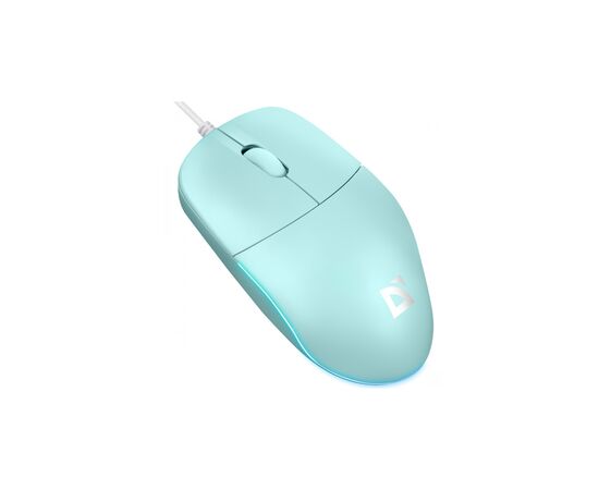 Мышка Defender Azora MB-241 LED USB Blue (52243), изображение 2 Мышка Defender Azora MB-241 LED USB Blue (52243), изображение 2