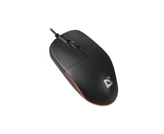 Мышка Defender Azora MB-241 LED USB Black (52241), изображение 2 Мышка Defender Azora MB-241 LED USB Black (52241), изображение 2