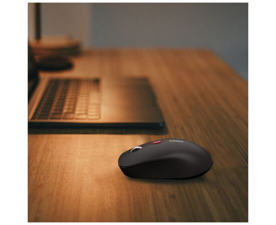 Мышка Xiaomi MiiiW Wireless/Bluetooth Black (MW23M22 Black), изображение 3 Мышка Xiaomi MiiiW Wireless/Bluetooth Black (MW23M22 Black), изображение 3