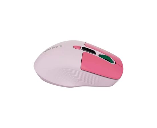 Мышка Canyon MW-26 LCD Silent Wireless/Bluetooth Pink (CNS-CMSW26P), изображение 6 Мышка Canyon MW-26 LCD Silent Wireless/Bluetooth Pink (CNS-CMSW26P), изображение 6